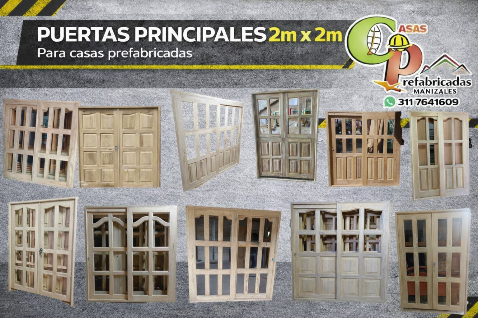 Puertas principales 2x2